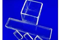 China Multi Functional Quartz Urn , Crystal Clear Glassware Transparen 1730 Degree Softening Point supplier