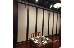 China Hotel Soundproof Movable Partitioning System Acoustic Partition Walls for Function Meeting Room supplier