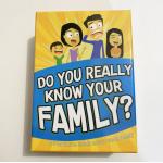 China 200 Questions Of Family Card Game Eco-Friendly Cardboard Paper 2.5''*3.5'' Game Cards for sale