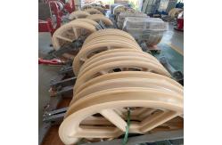China 120KN Rated Load Bundle Nylon Wheels Conductor Stringing Blocks supplier