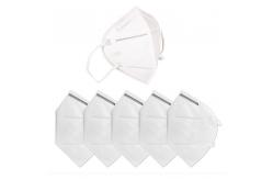 China Vertical Fold Flat Foldable FFP2 Mask Anti Particulate Logo Customized supplier