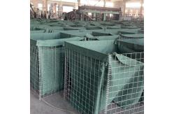 China Iso9001 Welded Galvanized Sand Wall Gabion Defensive Barrier 0.3m For Army supplier