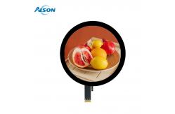 China 5 Inch Round TFT Display 1080x1080 Circle Display With Captouch Screen supplier
