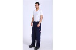 China 280gsm Light Weight Flame Resistant Arc Protection Trousers with reflective strips on leg supplier