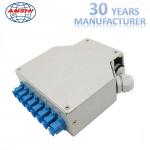 SC capacity Fiber Optic Distribution Box Metal Material fiber optic terminal box for sale