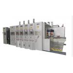 CE Corrugated Box Glue Flexo Printer Slotter Die Cutter Machine Fully Automatic for sale