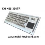 Rugged Industrial Keyboard with Touchpad , Stainless Steel Material for sale