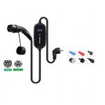 Type2 Mode2 Electric Vehicles Charger AC EV Charging Station 7KW for sale