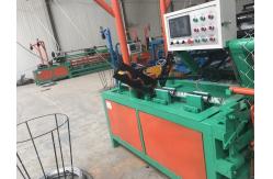 China 108*108mm Chain Link Fence Machine 2 / One feeding wire supplier