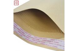 China 268x273MM Biodegradable Brown Paper Mailing Bags With Corrugated Lining supplier