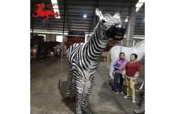 China Manual Control Realistic Animatronic Zebra Customized Available supplier