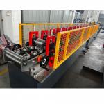 0.7-1.2mm Galvanized Steel Metal Shutter Bottom Roll Forming Machine with Stop Saw Cutting for sale