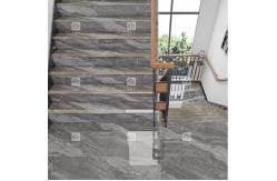 China Stair Step Gold Wire Marble Floor Tile Non Slip Integrated Class Tile supplier
