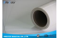 China 10Mil Thickness Polyester Canvas Rolls / 260Gsm Water Resistant Canvas supplier
