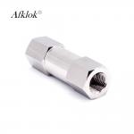 Stainless Steel Air Compressor Strainer , 1/4 High Pressure In Line Gas Filter for sale