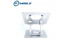 China Custom Precision Aluminum Metal Spare Parts Service CNC Milling Flat Panel Bracket supplier