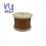 Aiw / Uew Super Enamelled Copper Wire Super Thin 1.0mm Hot Wind Self Bonding Flat for sale