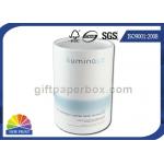 Custom Printed Rigid Cardboard Round Paper Tube Cylinder Packaging Box for Eye Mask for sale
