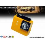 PC 6.4ah 3.7v Battery Cree Led Mining Light , Miners Lights For Hard Hats for sale