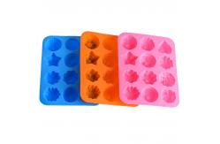 China Reusable Nonstick Silicone Baking Molds With 12 Different Shape supplier