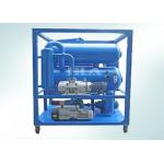 Electric Cold Steel 9000L Transformer Oil Filtration Machine With Double Vacuum Pumps for 0-80C Temperature for sale