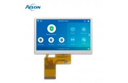 China 4.3 inch 480x272 IPS TFT LCD Display SPI / 808-MCU Interface supplier