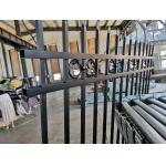 Customized Metal 4 Ft Black Aluminum Fence Garden for sale