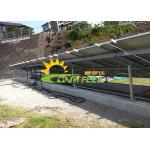 6000mm Engineered  Anodized Solar Panel Racks Ground System for sale