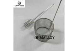 China 40*40mm Counter Electrode Platinum Mesh Cylinder Cathode & Anode supplier