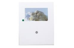 China fastivel / business gift lcd video brochure card with USB cable , Flip book - video supplier