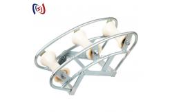 China C Series SHL150C Three Rollers Wire String Tools Cable Pulling Pulley Roller supplier