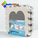 80kg/Cbm 10mm Kids Foam Mat Eva Foam Interlocking Tiles for sale