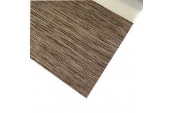 China 2.85m Window Rolling Shutter Blackout Zebra Blinds Fabric 50mm 75mm supplier