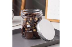 China Custom Christmas Santa Cookie Jar With Lid Plastic Jam container 1400ml supplier