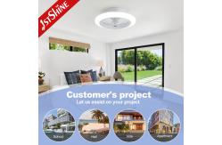 China Low Profile Adjustable Light Ceiling Fan With Remote Control supplier