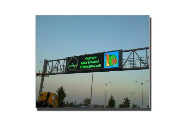 High Brightness Traffic LED Warning Signs With Module Dimension 320mm X 160mm