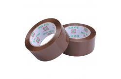 China BOPP Light Weight Brown Packing Tape Reinforced Custom Acrylic Adhesive supplier