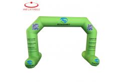 China Outdoor Event Inflatable Finish Arch Waterproof With Custom Printing supplier