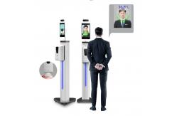 China All In One Temperature Face Recognition Terminal 150cm Distance dynamic Camera supplier