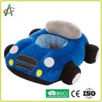 L70cm Sit And Learn Car , ASTM Stuffed Toy Car Polyester Fabric for sale