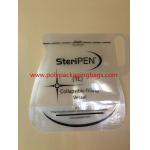 Custom Stand Up Pouch With Spout  / 500ml Transparent Water Bags