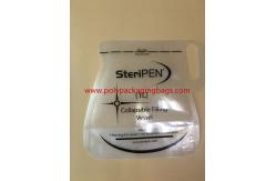 China Custom Stand Up Pouch With Spout  / 500ml Transparent Water Bags supplier