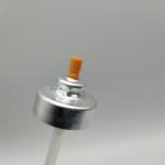 1 Inch Aerosol Spray Valve With Tinplate/ Aluminum Mounting Cup For Hair Color Sprays for sale
