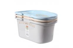 China Durable Shower Caddy Portable Plastic Large Capacity No Deformation supplier