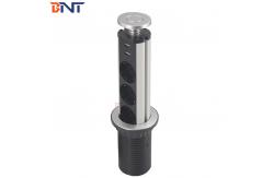 China Compact Pop Up Counter Outlet , Concealed Design Kitchen Worktop Power Sockets supplier