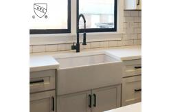 China 20 30 Inch Farmhouse Bathroom Sink Undermount Antique Deep Small Apron supplier