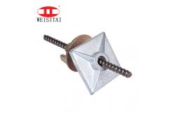 China 120x120x5mm Scaffolding Base Plate Fix Formwork Tie Rod supplier