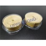 18 * 3505 mm Transmission Belt High Resistance Yellow Garniture Tape For MK9 Cigarette Maker for sale