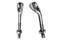 China 5/8 × 8 - 5/8 × 36 Electric Power Fittings Thimble Eye Bolt supplier