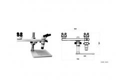 China Educational  Zoom Stereo Microscope With Built-in Indicator System supplier